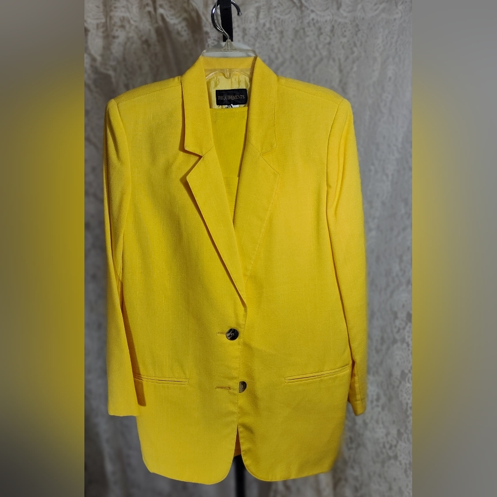 Requirements Yellow Women's Blazer